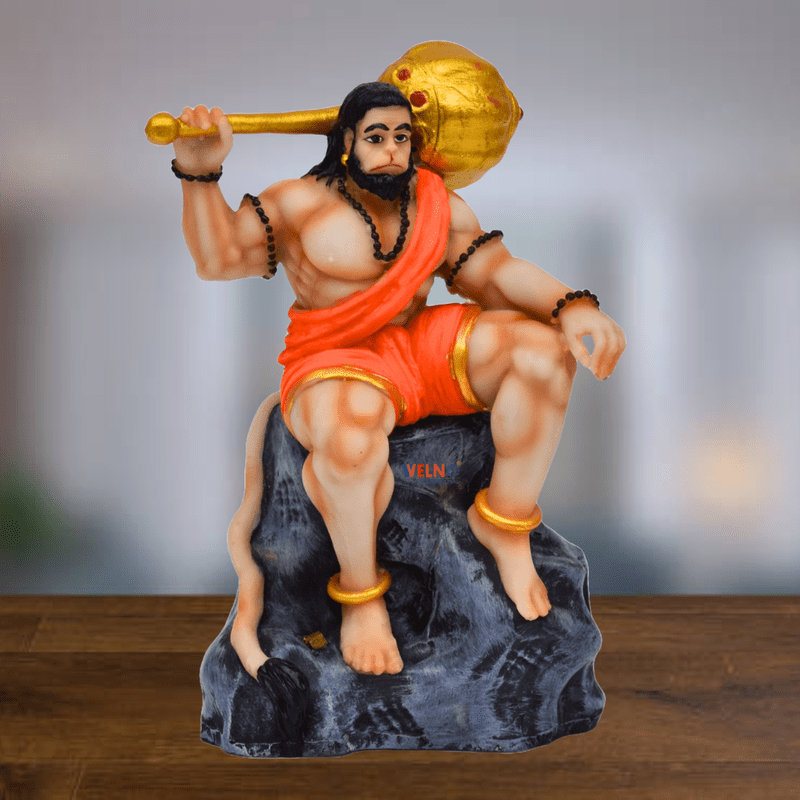 Exports Creation Lord Hanuman Ji 6 inch Wooden Statue/Idol forPooja, Gift,  Home and Office Decor Decorative Showpiece - 15 cm Price in India - Buy  Exports Creation Lord Hanuman Ji 6 inch